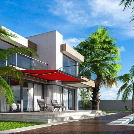 Συστήματα αναδιπλούμενης στέγης βεράντας