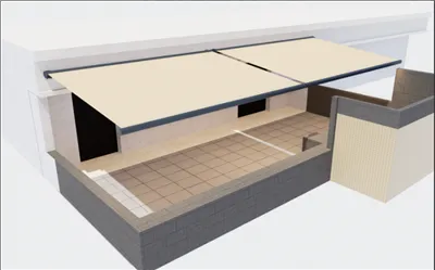 Στήριγμα κουβούκλιο τέντας